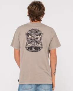 Camiseta Grafica De Manga Corta Mer Man>Rusty Best