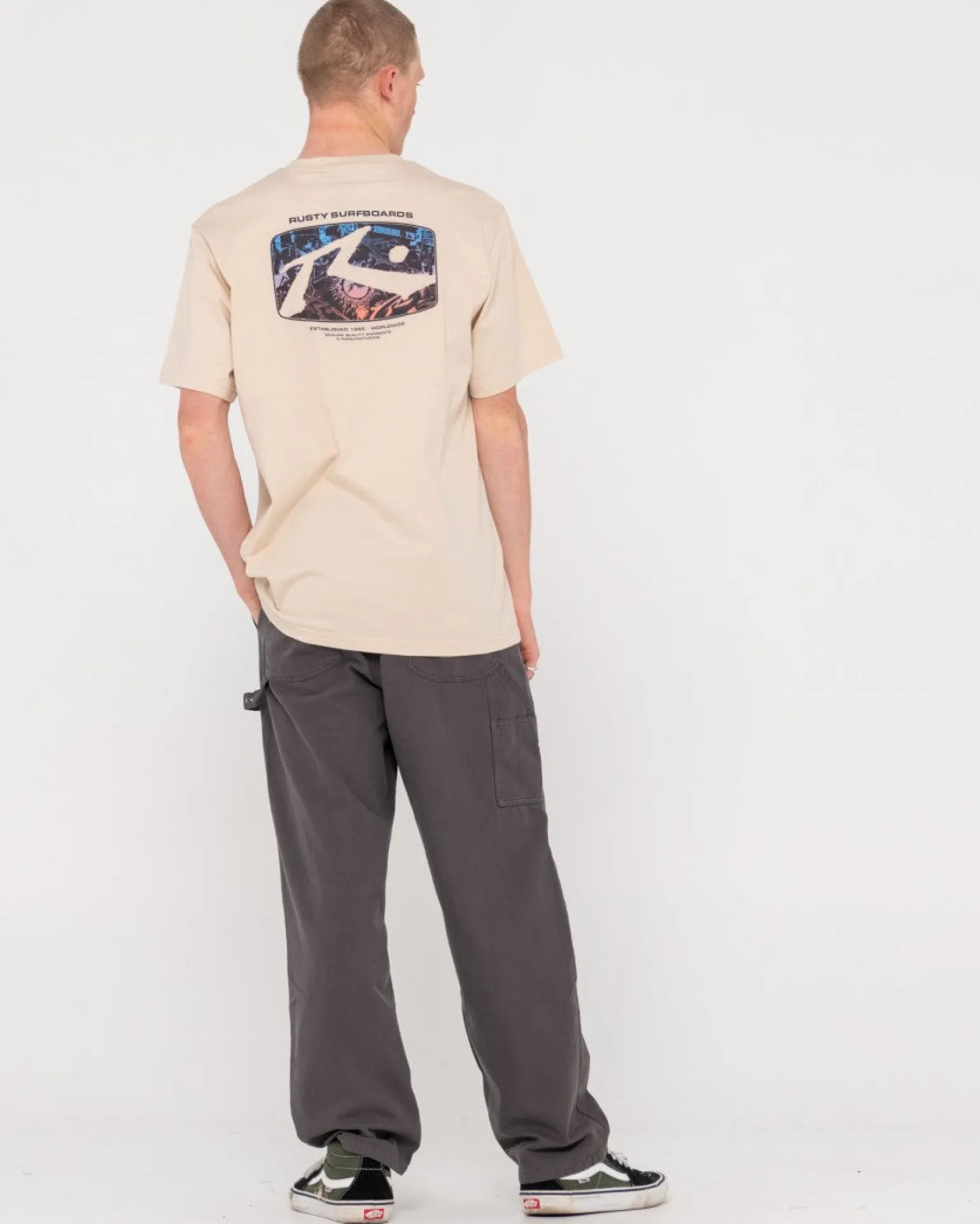 Camiseta Grafica De Manga Corta Advocate>Rusty Sale