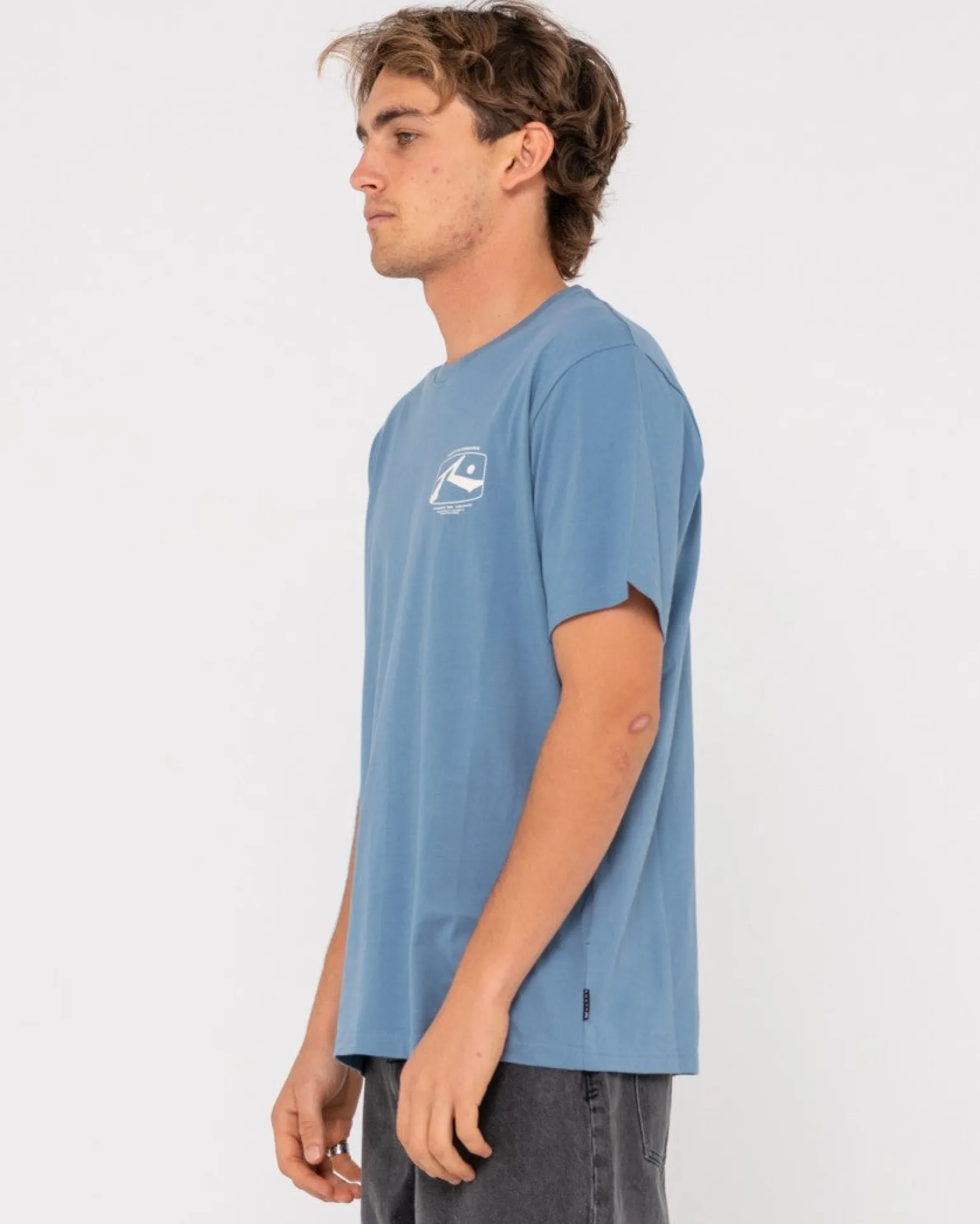 Camiseta Grafica De Manga Corta Advocate>Rusty New