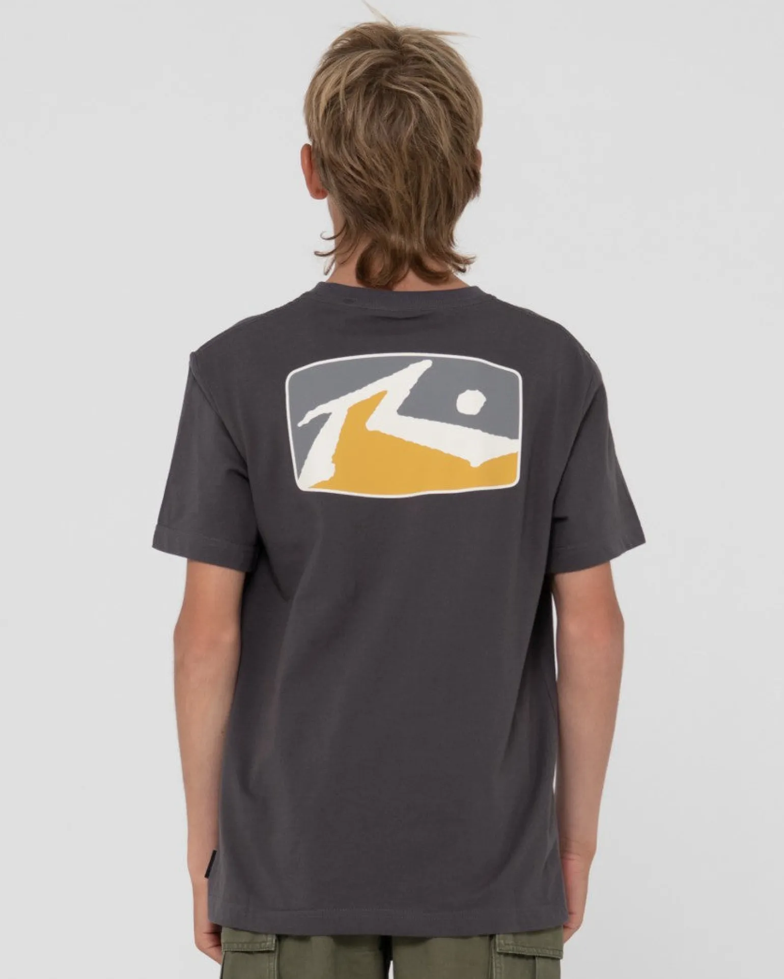 Camiseta Grafica De Manga Corta Click Bait Para Niños>Rusty Fashion