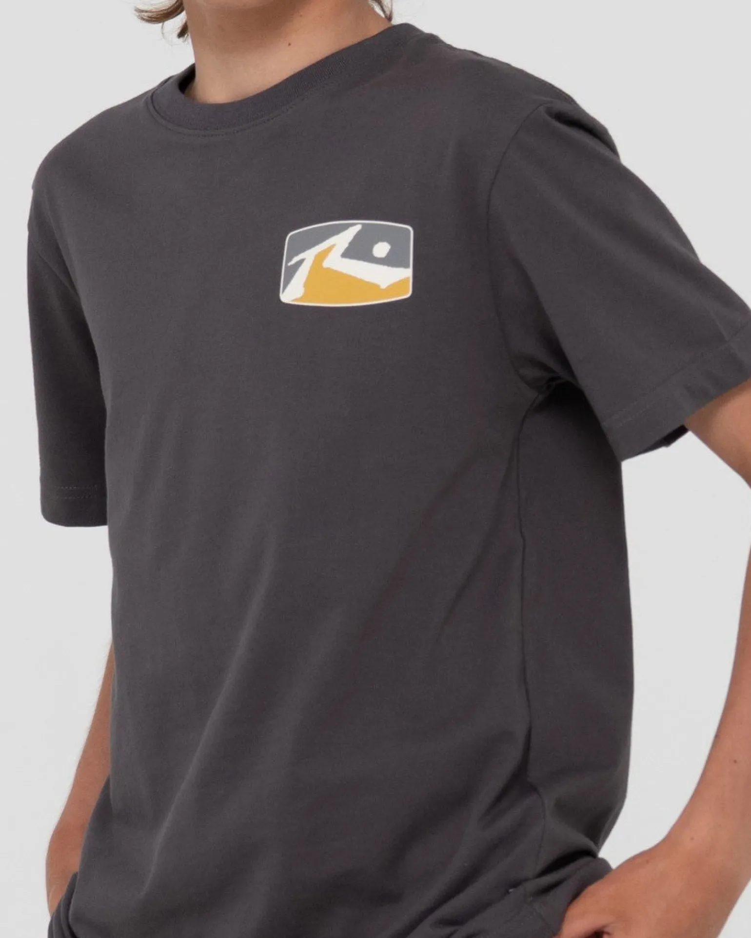 Camiseta Grafica De Manga Corta Click Bait Para Niños>Rusty Fashion
