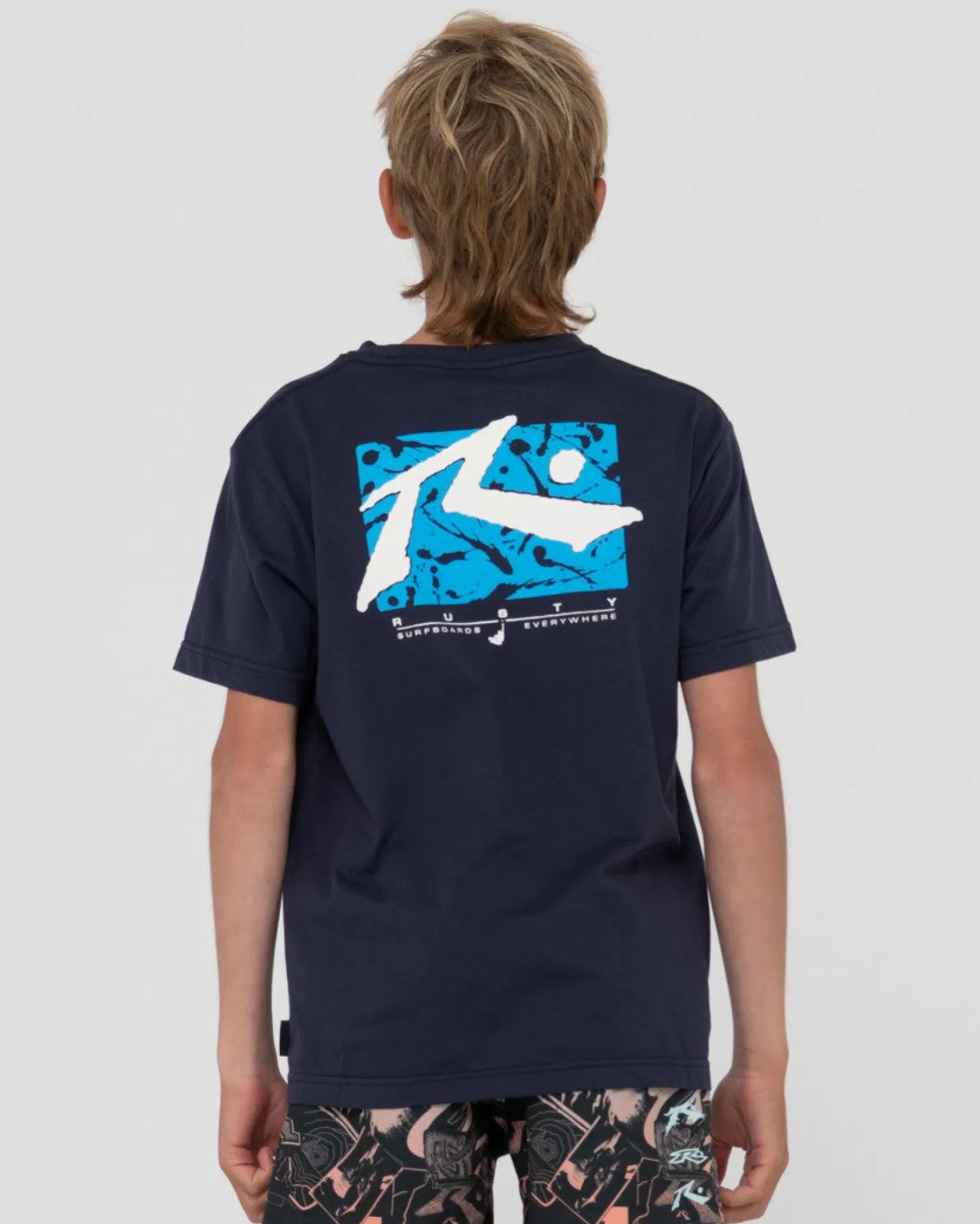 Camiseta Grafica De Manga Corta Splat Down Para Niños>Rusty Sale