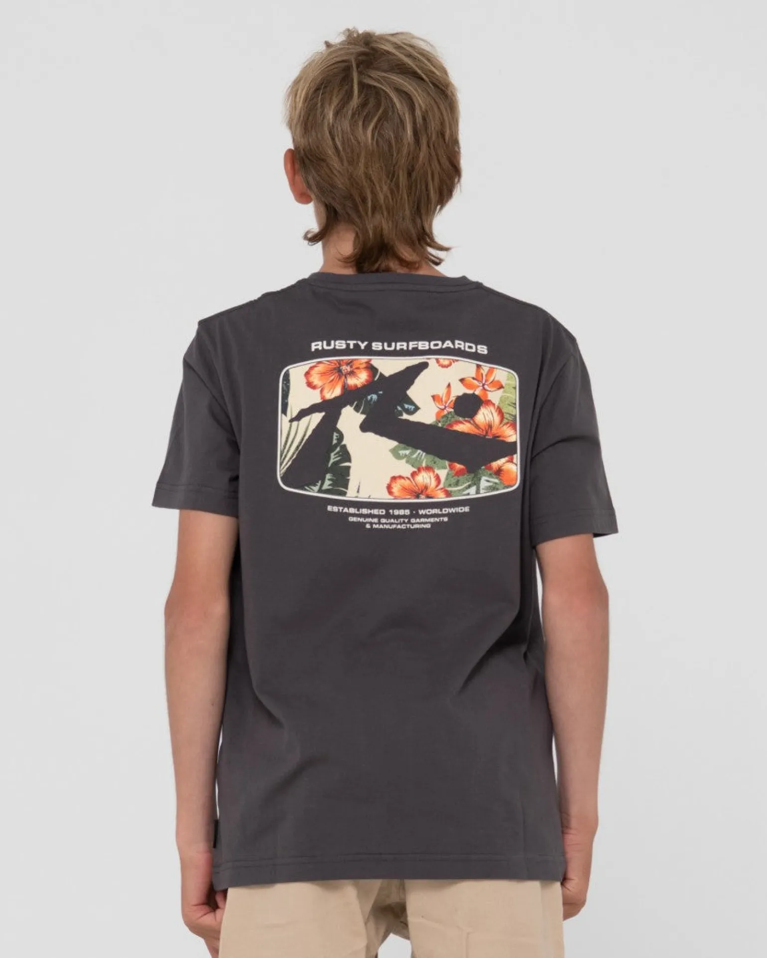 Camiseta Grafica De Manga Corta Advocate Para Niños>Rusty Outlet
