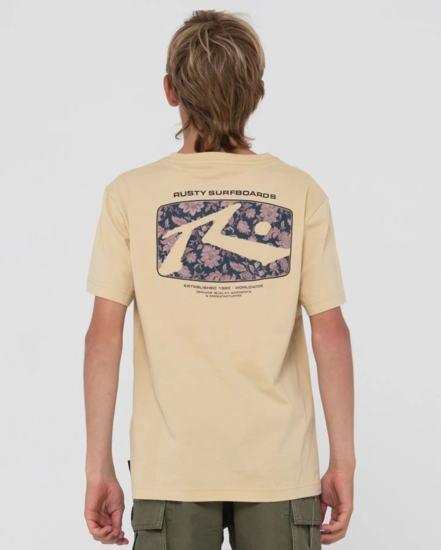 Camiseta Grafica De Manga Corta Advocate Para Niños>Rusty Store