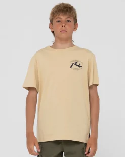 Camiseta Grafica De Manga Corta Advocate Para Niños>Rusty Store