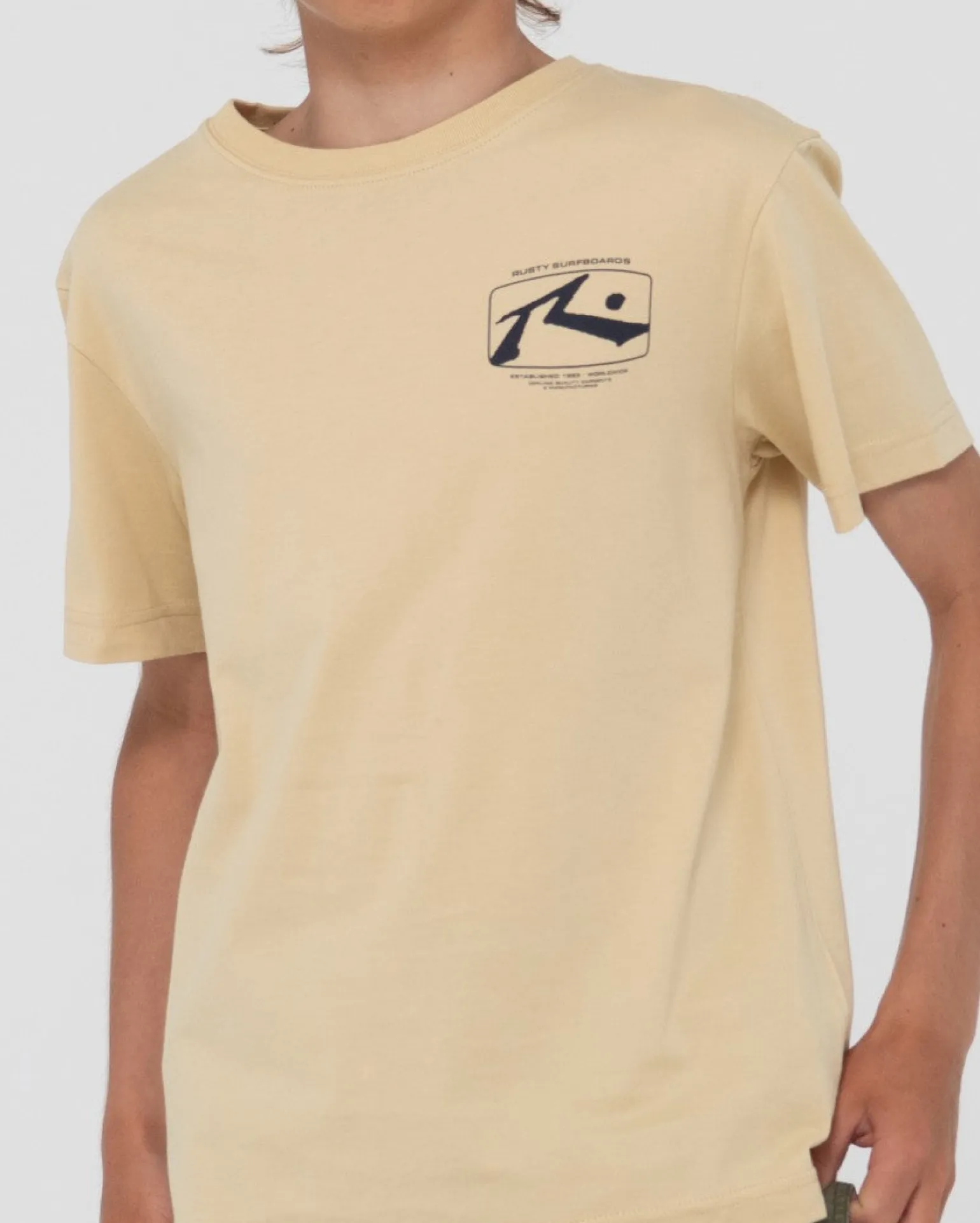 Camiseta Grafica De Manga Corta Advocate Para Niños>Rusty Store