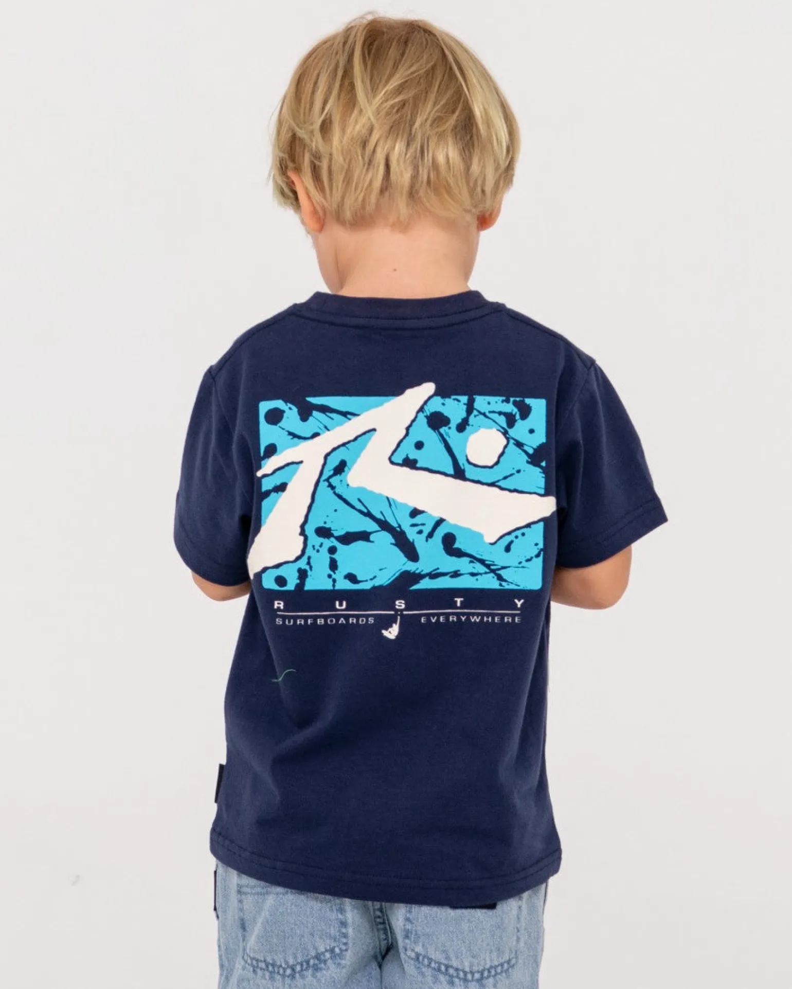 Camiseta Grafica De Manga Corta Splat Down Runts>Rusty Best Sale