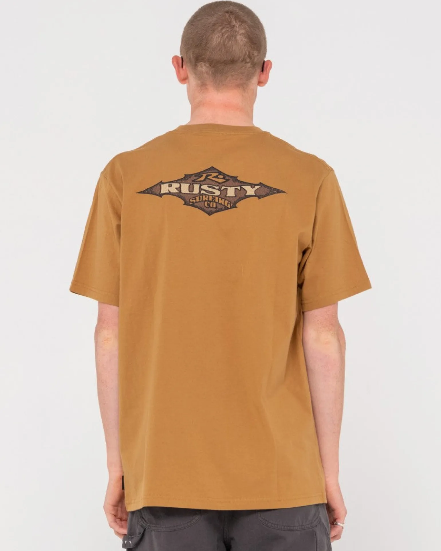 Camiseta Grafica De Manga Corta Spikey Boy>Rusty New