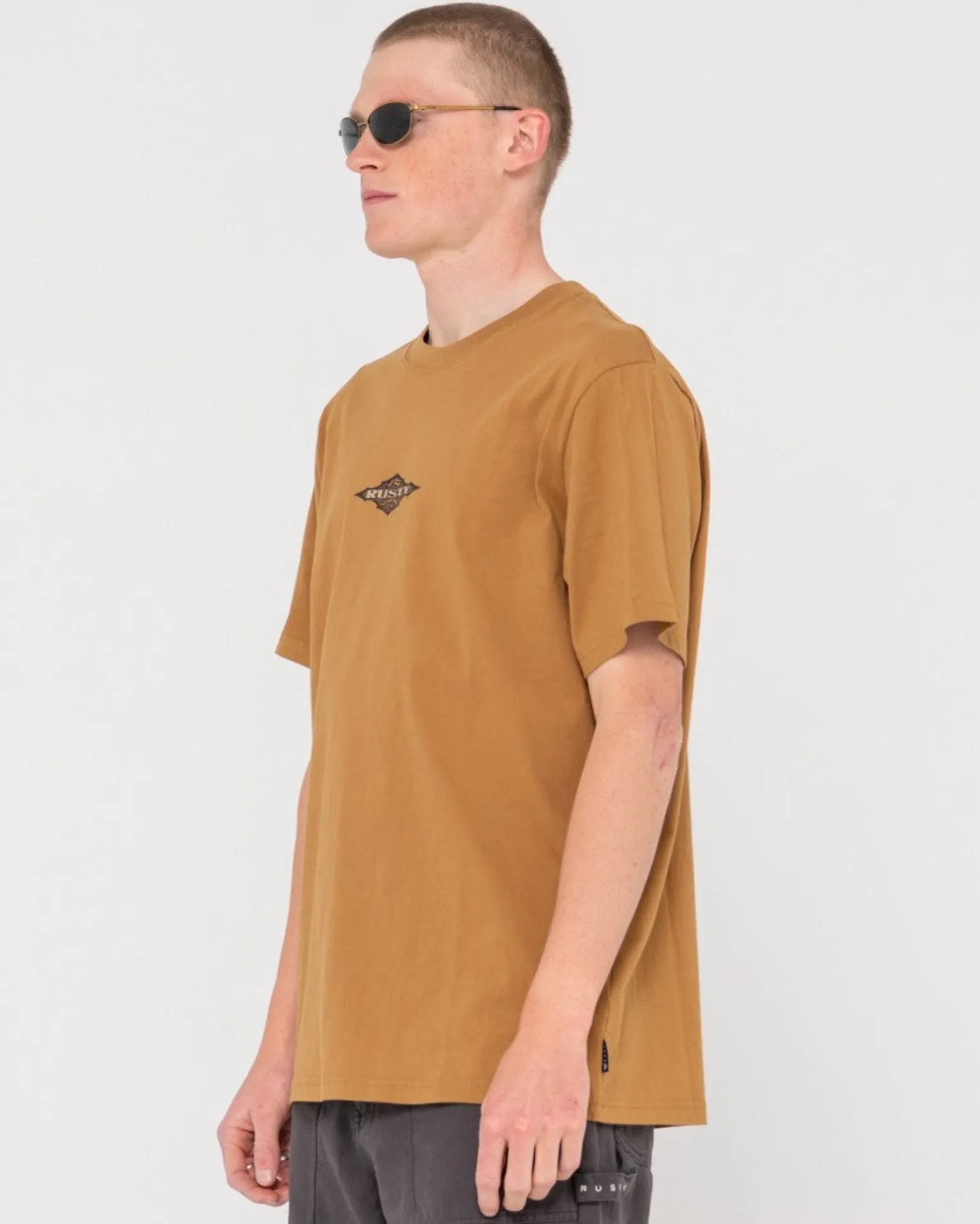 Camiseta Grafica De Manga Corta Spikey Boy>Rusty New