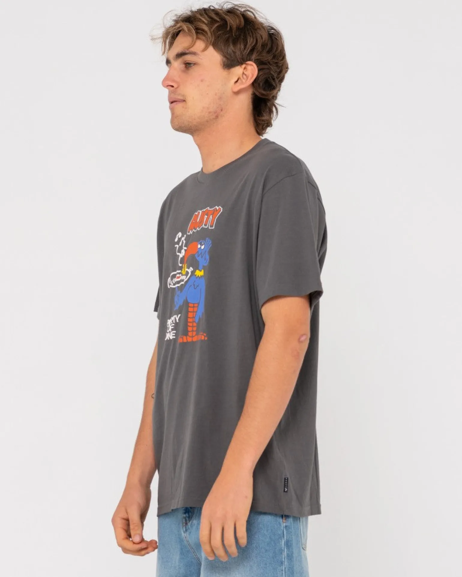 Camiseta Grafica De Manga Corta Party Of One>Rusty Online