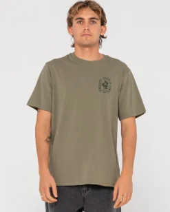 Camiseta Grafica De Manga Corta Nesian>Rusty Shop