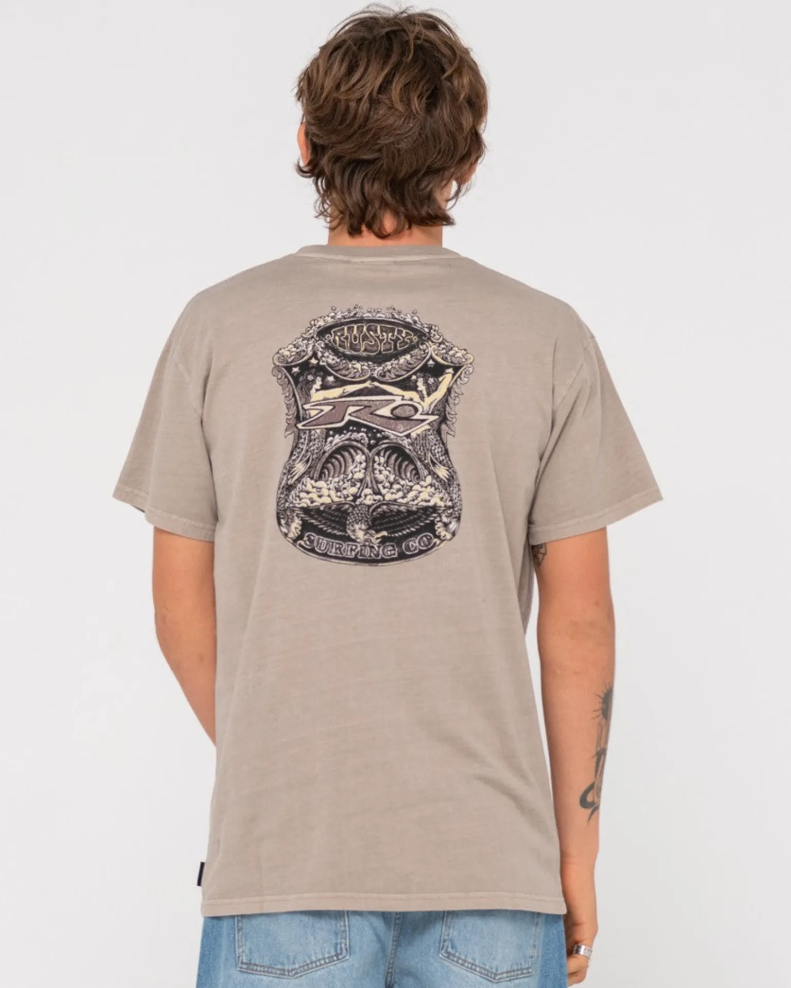 Camiseta Grafica De Manga Corta Mer Man>Rusty Best Sale