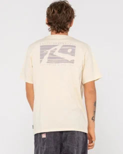 Camiseta Grafica De Manga Corta Con Lunares R>Rusty Hot