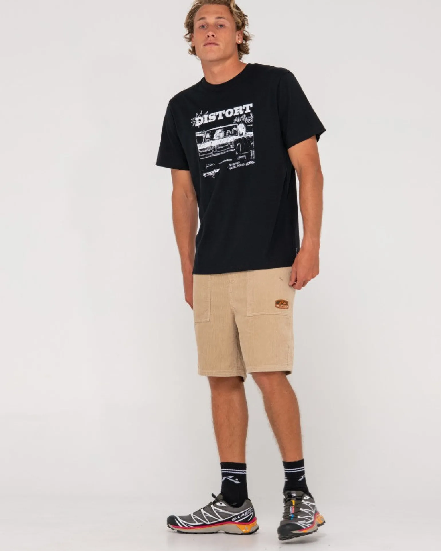 Camiseta Grafica De Manga Corta Distorsionar>Rusty Best Sale