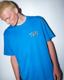 Camiseta Grafica De Manga Corta Tribal Burn><noscript><img width=