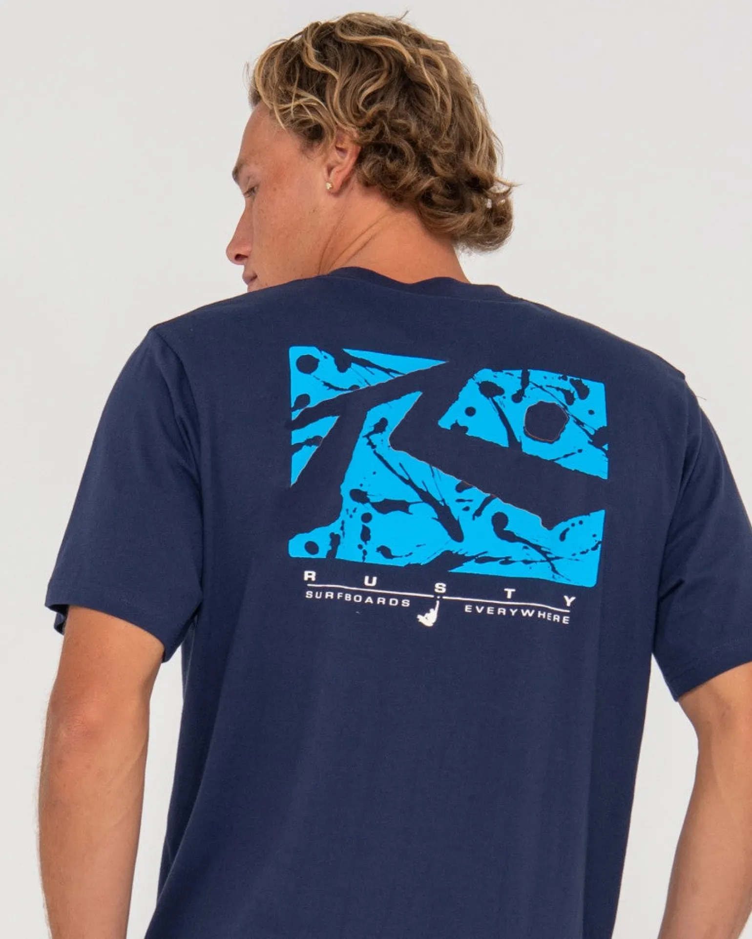 Camiseta Grafica De Manga Corta Splat Down>Rusty Flash Sale