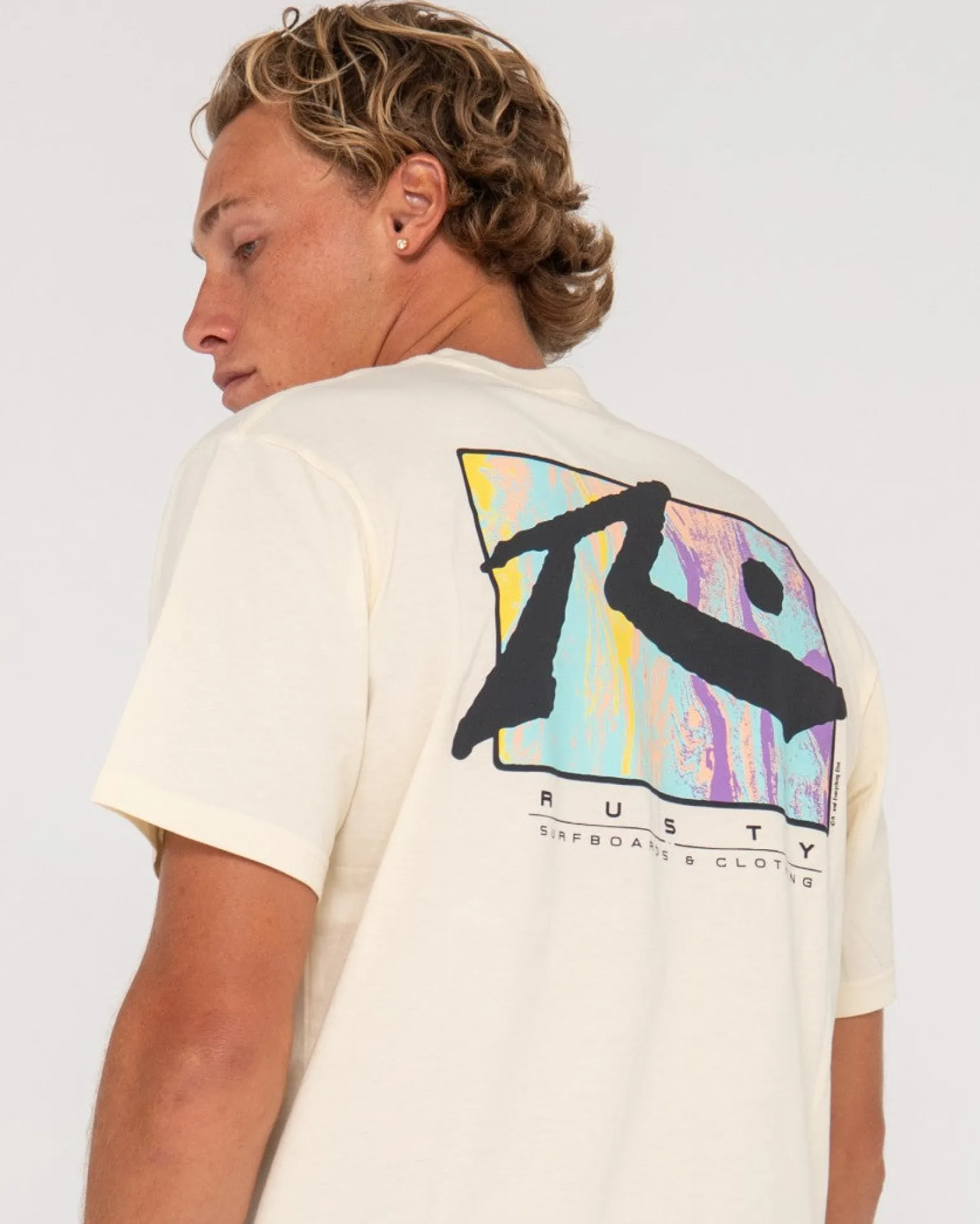 Camiseta Grafica De Manga Corta Dye Bath>Rusty Cheap