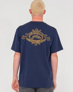 Camiseta Grafica De Manga Corta Con Filigrana>Rusty Sale