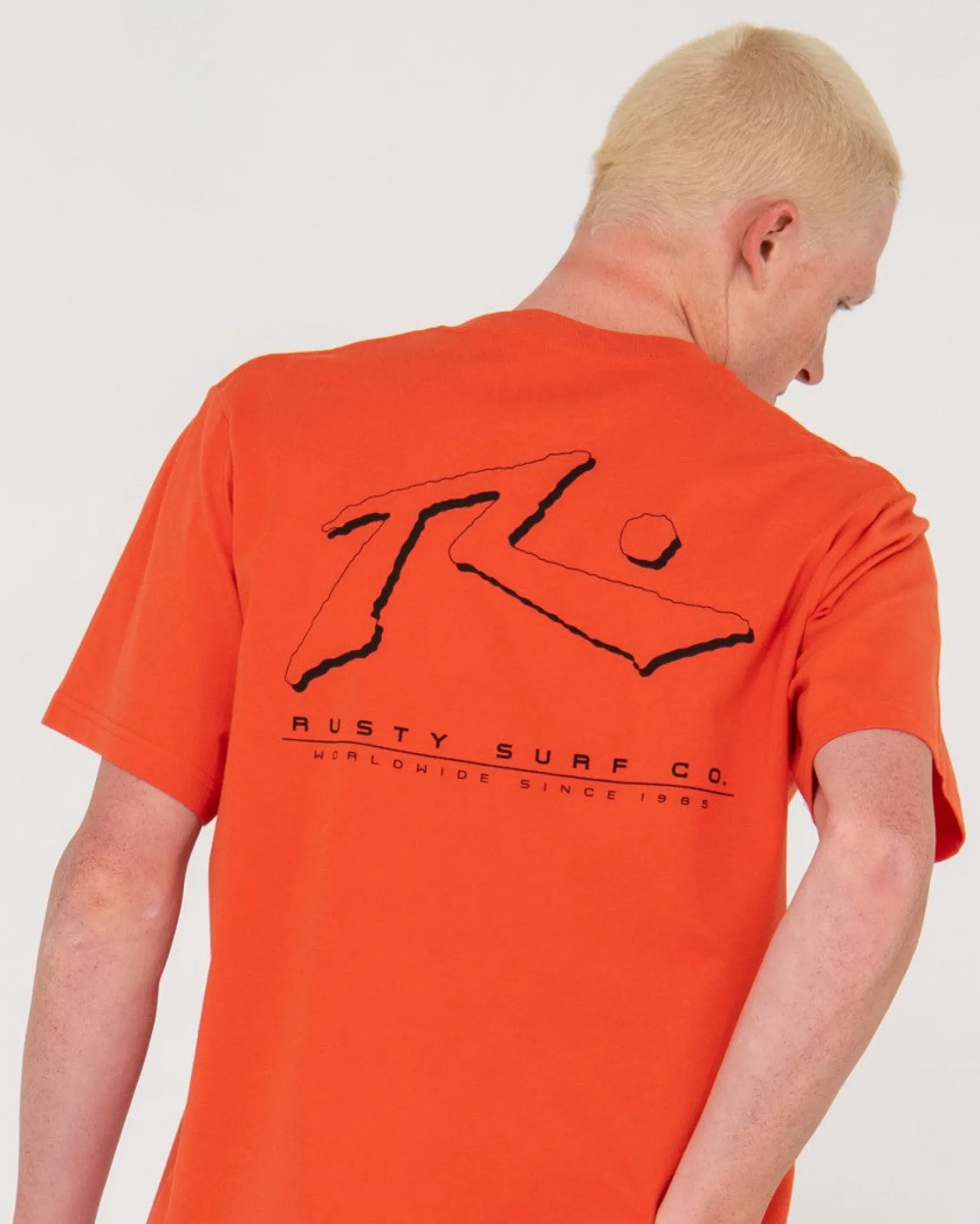 Camiseta Grafica De Manga Corta Sleds And Meds>Rusty Online