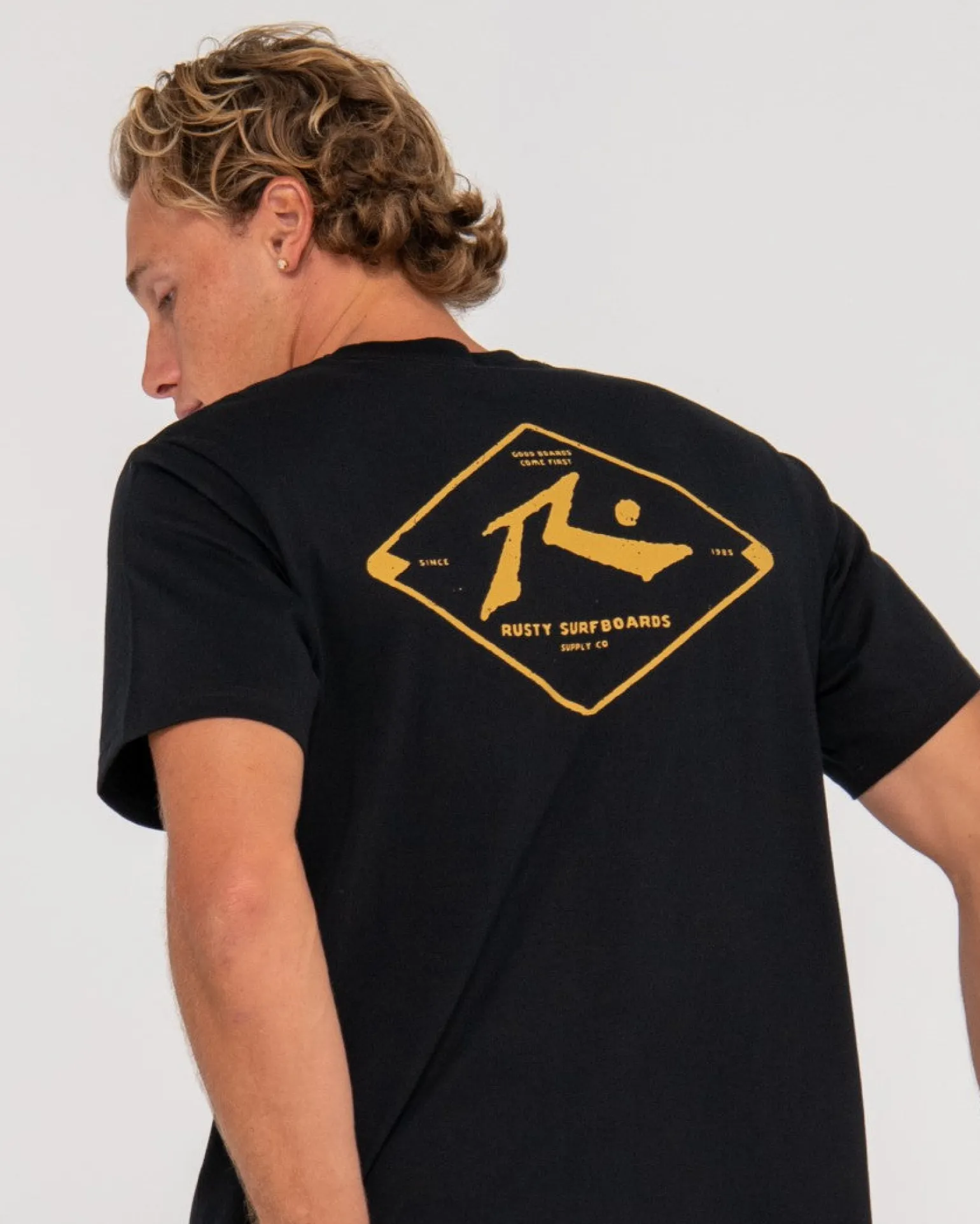 Camiseta Grafica De Manga Corta Wull Wolume>Rusty New