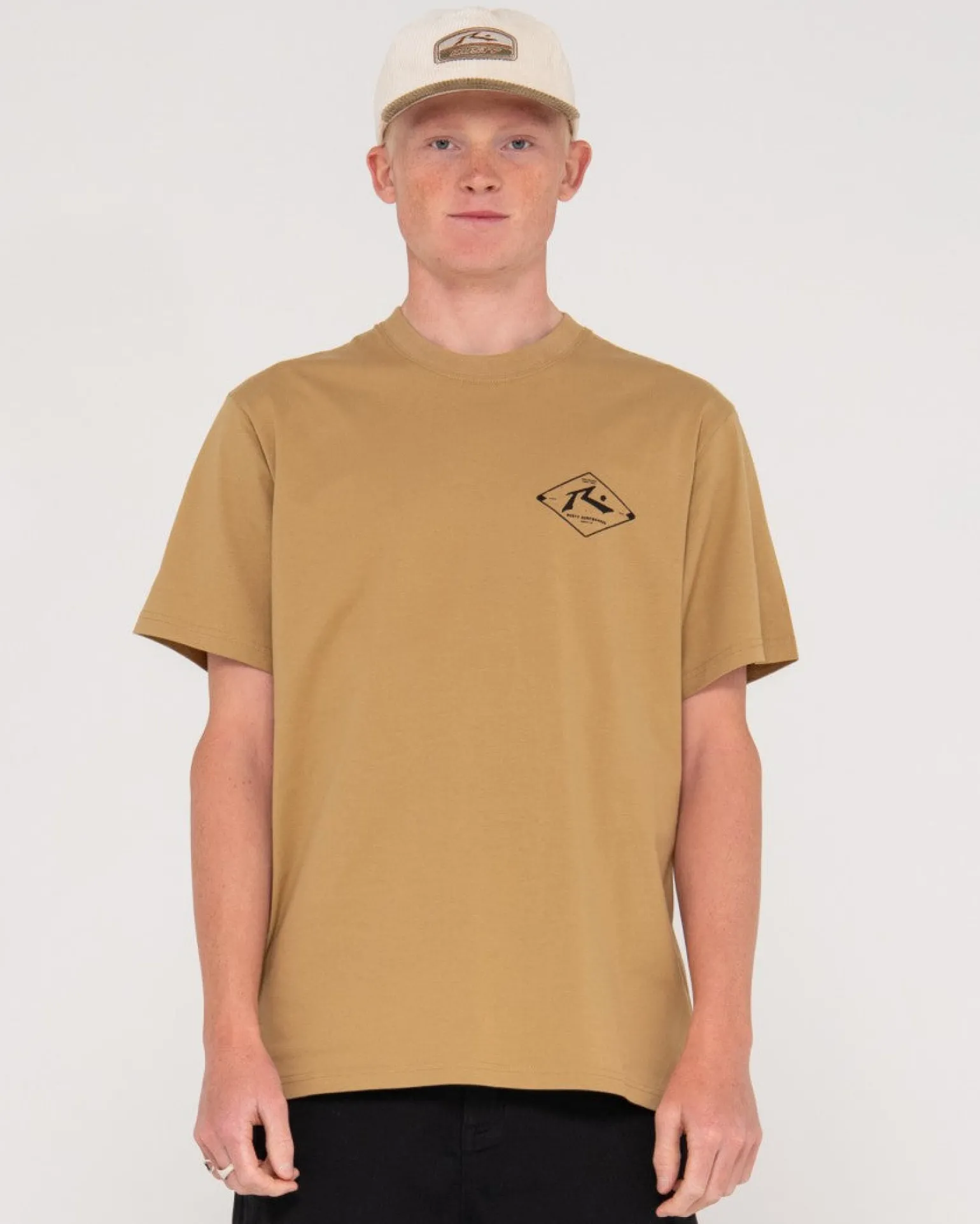 Camiseta Grafica De Manga Corta Wull Wolume>Rusty Hot