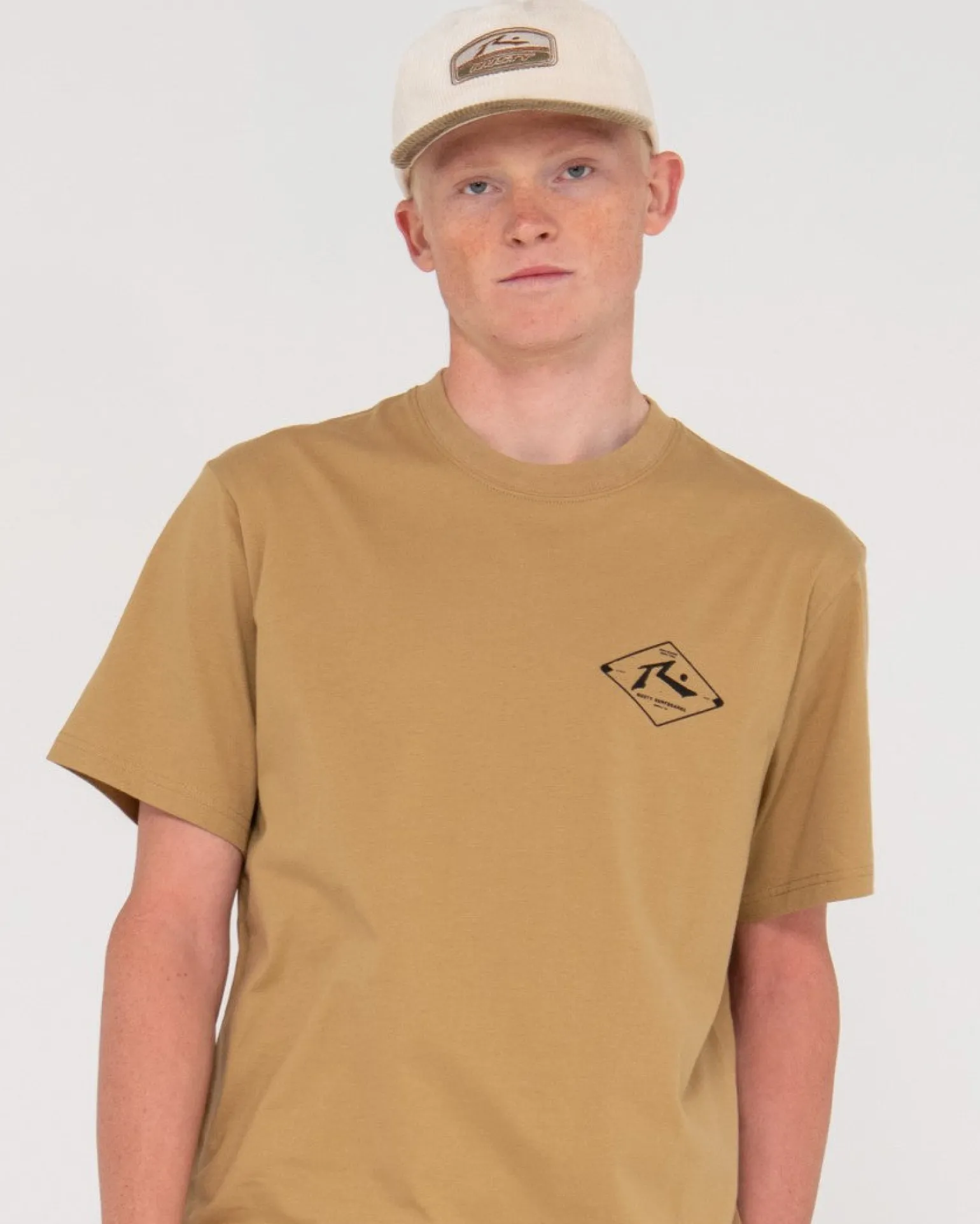 Camiseta Grafica De Manga Corta Wull Wolume>Rusty Hot