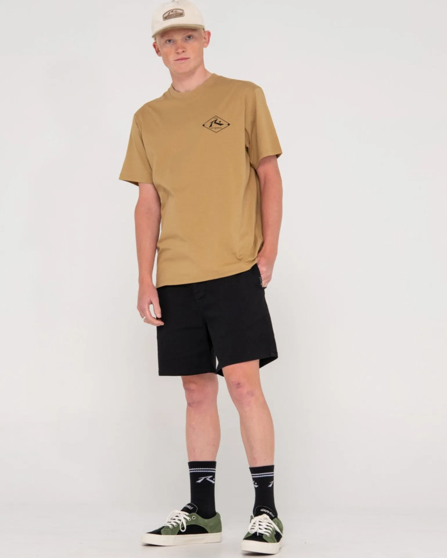 Camiseta Grafica De Manga Corta Wull Wolume>Rusty Hot