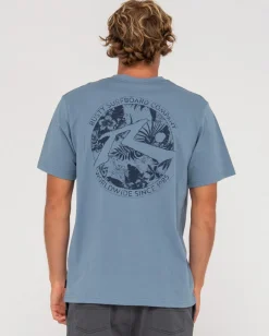 Camiseta Grafica De Manga Corta Con Tapa De Botella>Rusty Store