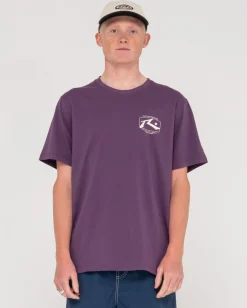 Camiseta Grafica De Manga Corta Advocate>Rusty Clearance
