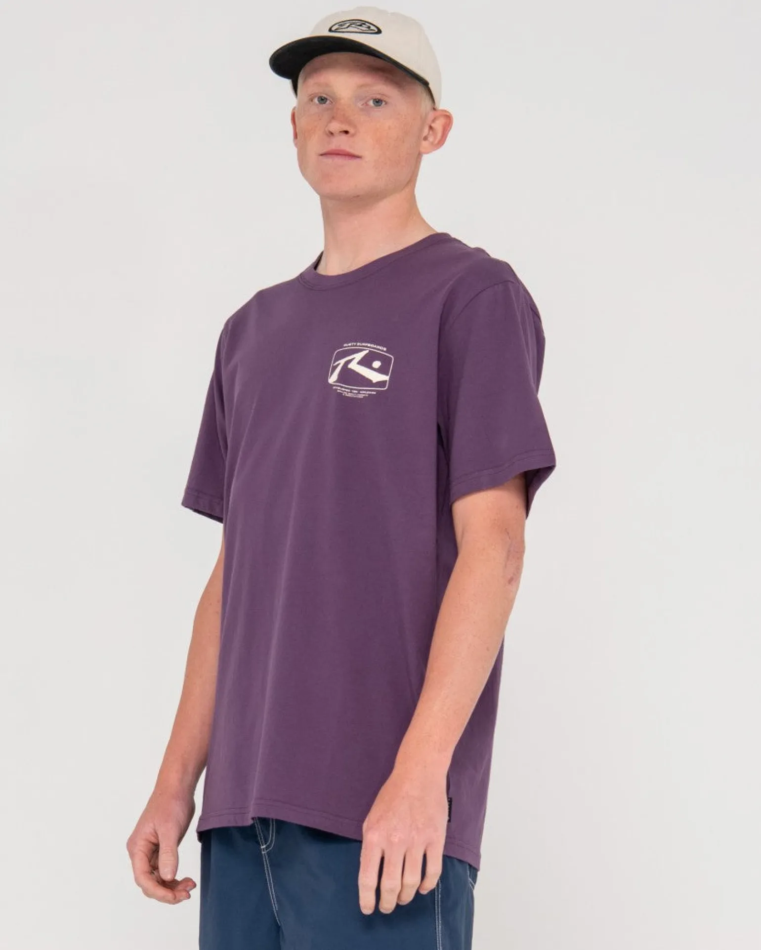 Camiseta Grafica De Manga Corta Advocate>Rusty Clearance