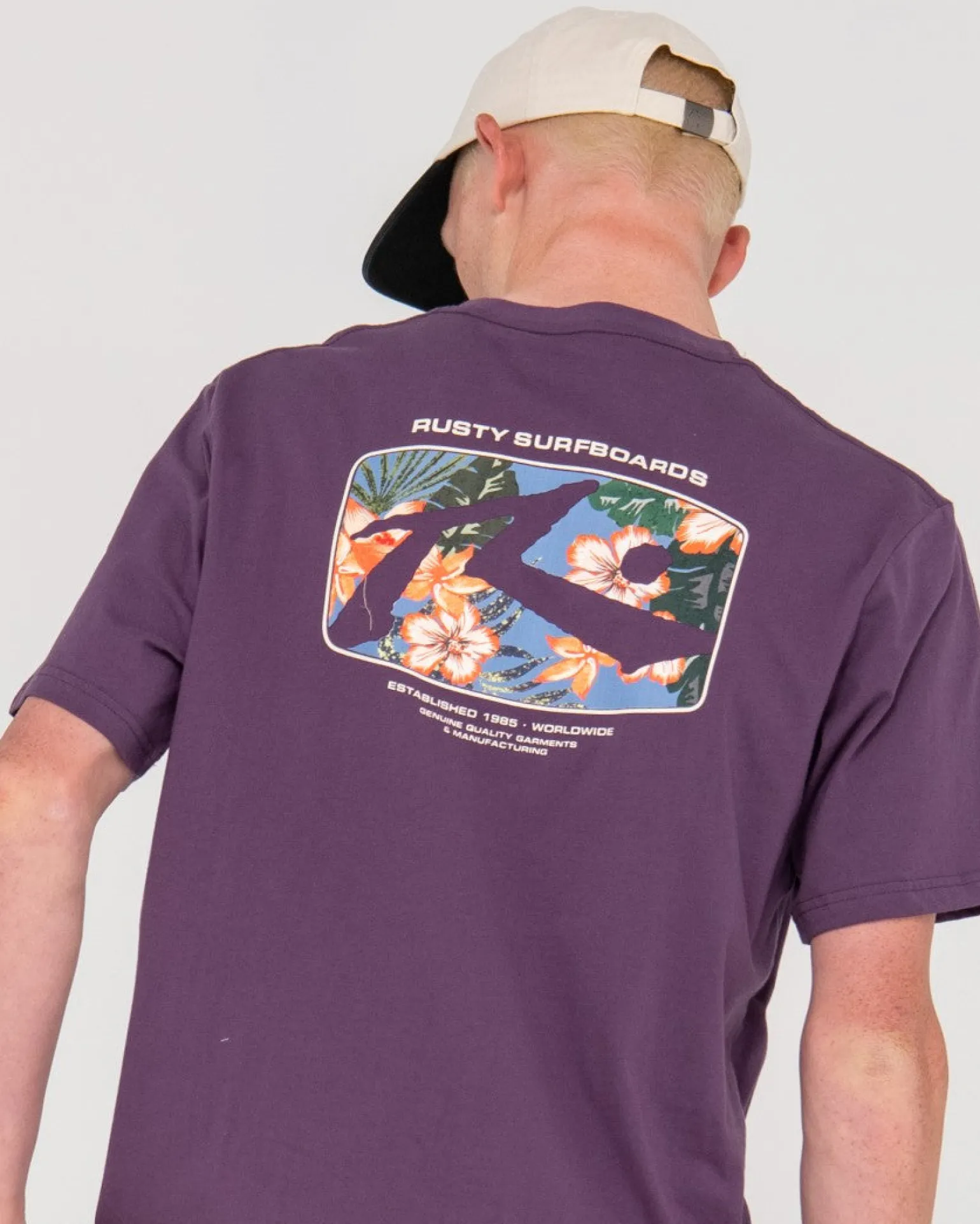 Camiseta Grafica De Manga Corta Advocate>Rusty Clearance
