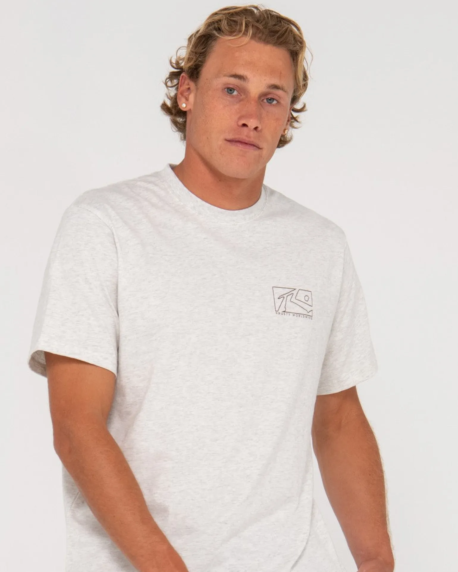 Camiseta Grafica De Manga Corta En Caja>Rusty Shop