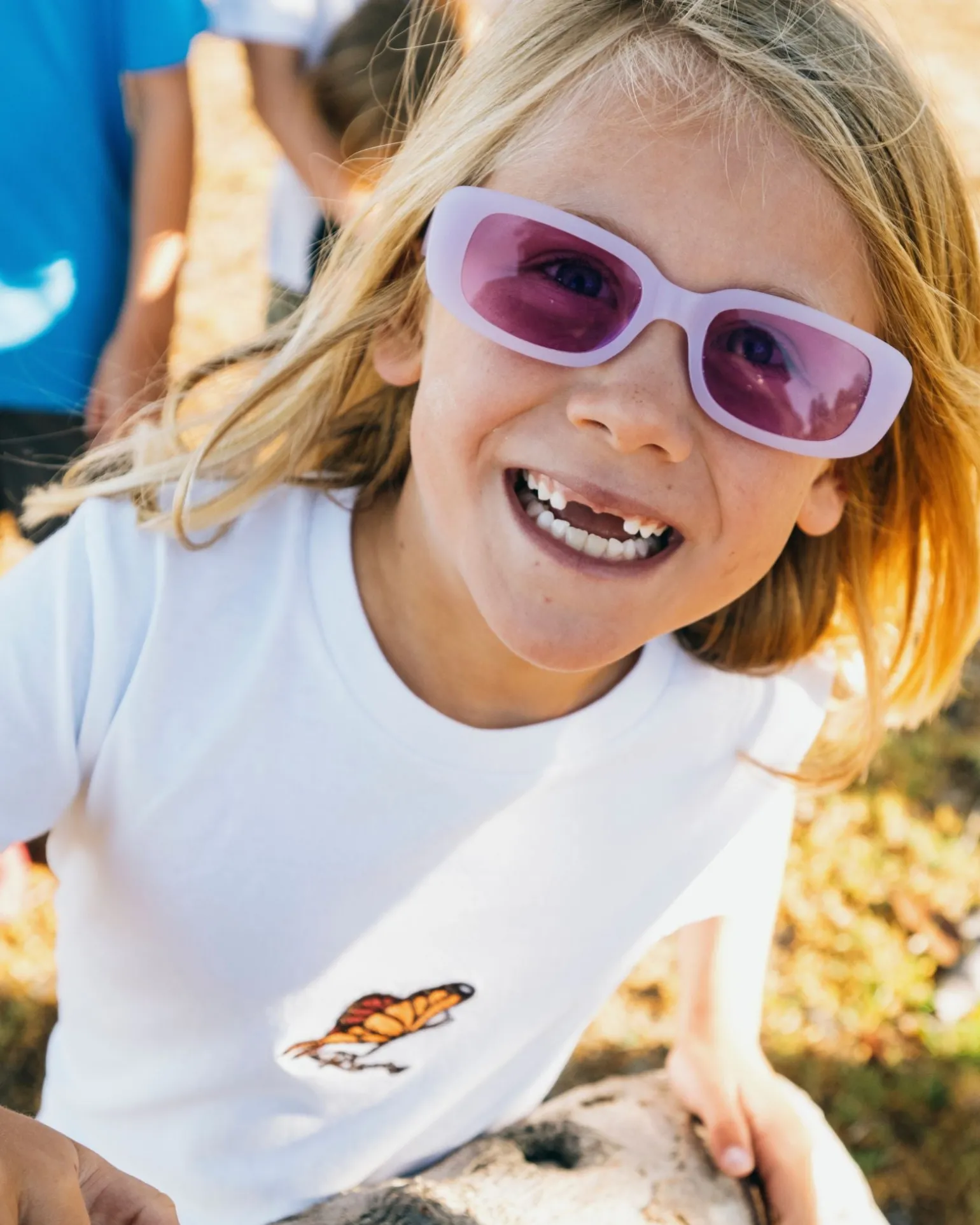 Camiseta Para Bebe Butterfly Skimmer>Rusty Clearance