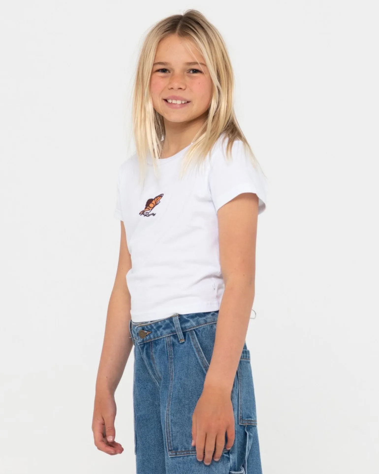 Camiseta Para Bebe Butterfly Skimmer>Rusty Clearance