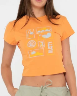 Camiseta Para Bebe Con Grafico Le Sol Skimmer><noscript><img width=