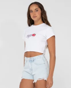 Camiseta Para Bebe Con Grafico De Manga Corta Fruitful><noscript><img width=