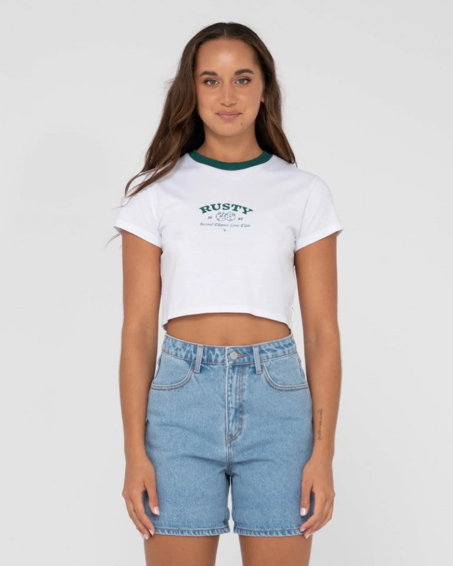 Camiseta Para Bebe Con Grafico De Manga Corta Second Chance>Rusty Clearance
