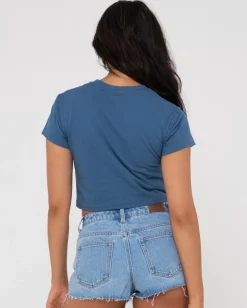 Camiseta Para Bebe De Manga Corta Sunrise>Rusty Clearance