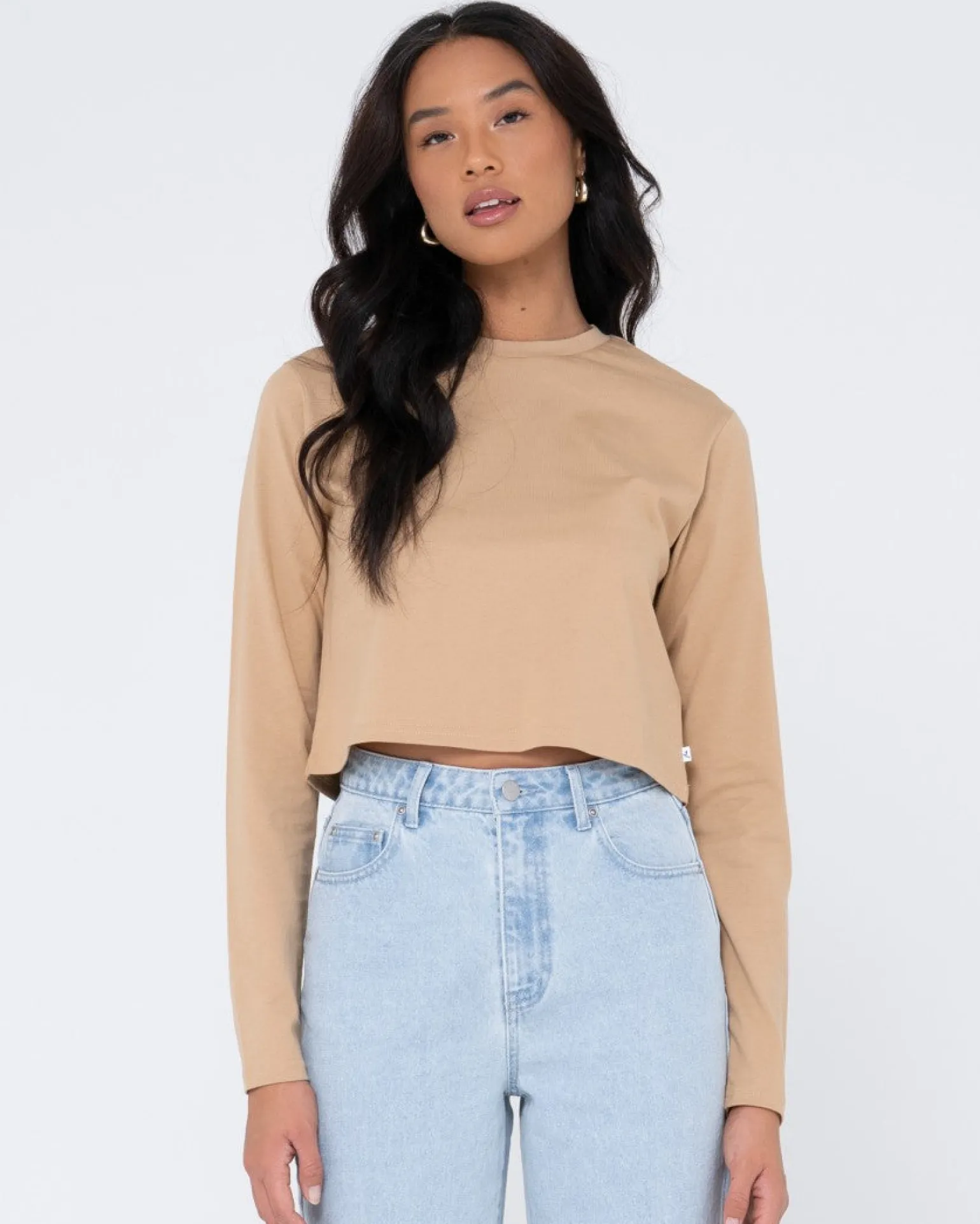 Camiseta Para Bebe De Manga Larga En Blanco>Rusty Best Sale