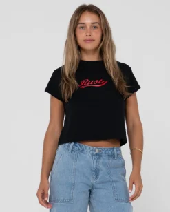 Camiseta Para Bebe Norty Con Grafico De Manga Corta>Rusty Cheap