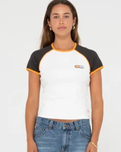 Camiseta Raglan De Canale Mojo Dojo>Rusty Best