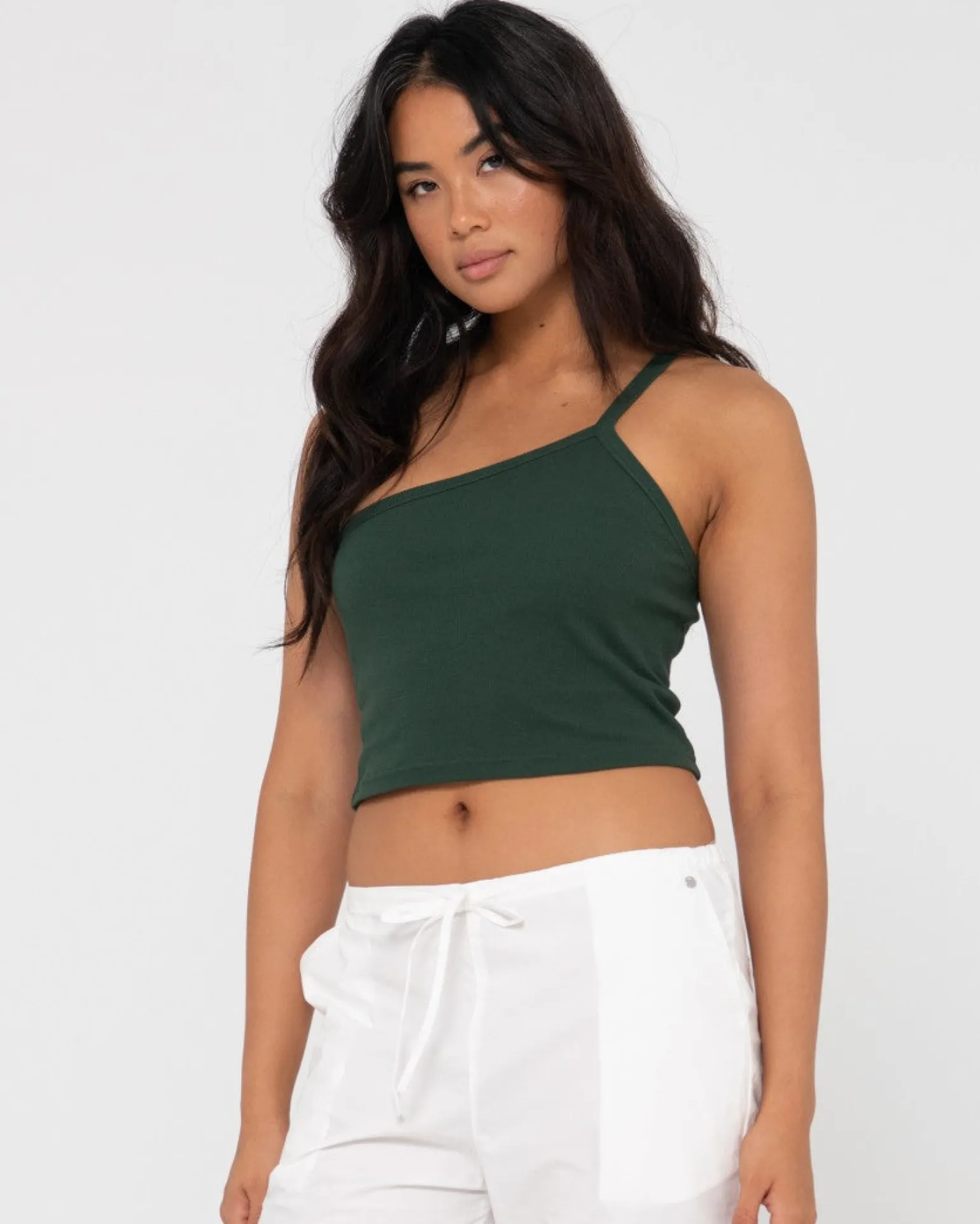 Camiseta Sin Mangas Con Un Solo Hombro En Todas Partes>Rusty Flash Sale