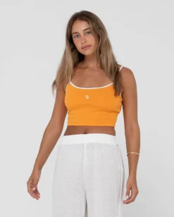 Camiseta Sin Mangas Corta En Contraste Charlie Retro><noscript><img width=