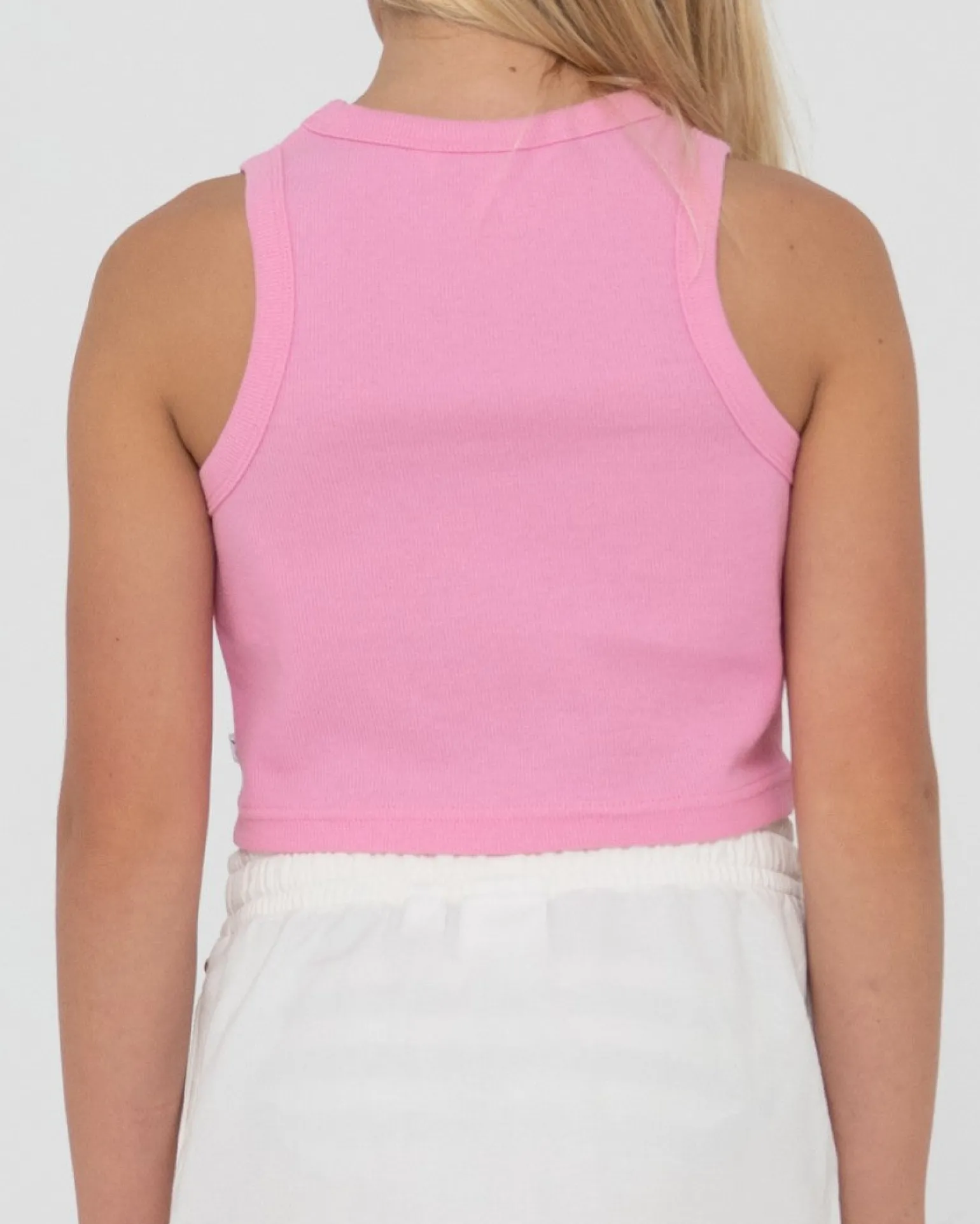 Camiseta Sin Mangas Island Life Graphic Racer Para Ninas>Rusty Best Sale