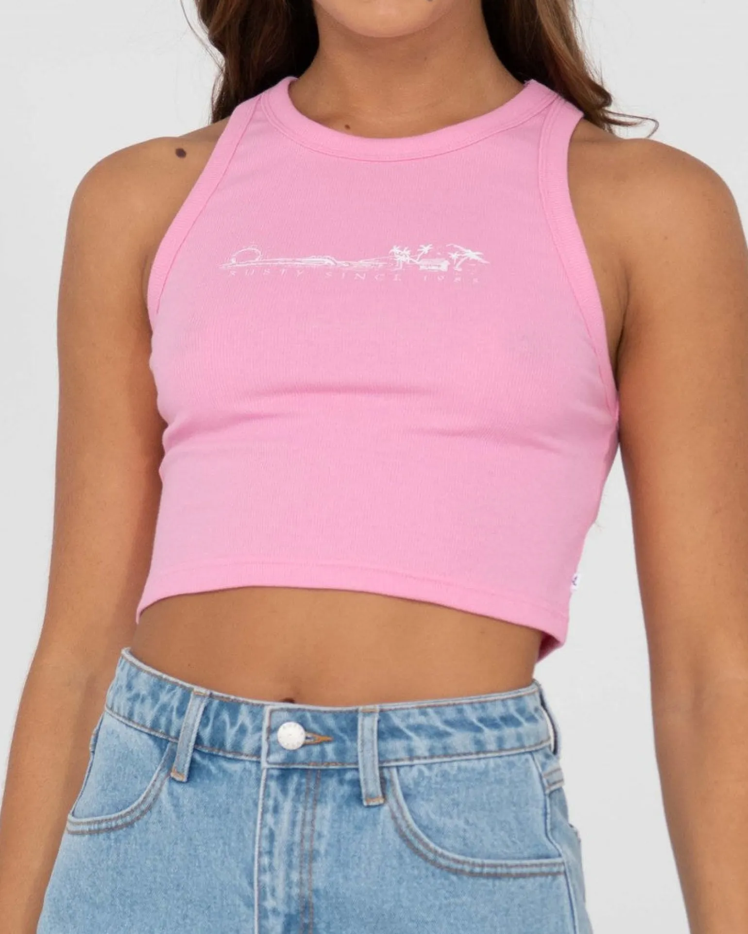 Camiseta Sin Mangas Island Life Racer>Rusty Clearance