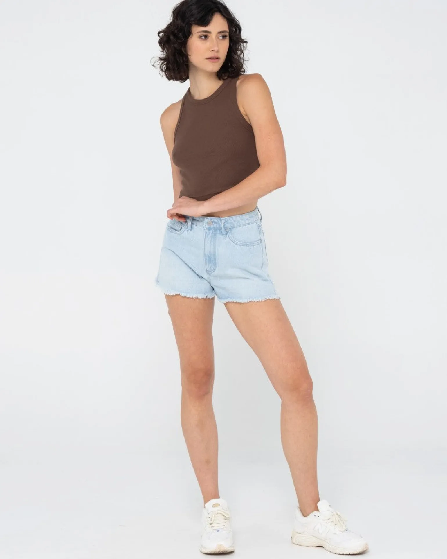 Camiseta Sin Mangas Racer En Blanco>Rusty Online