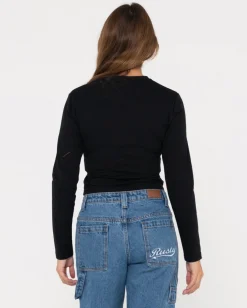 Camiseta Skimmer De Manga Larga De Blanks>Rusty Clearance