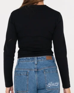 Camiseta Skimmer De Manga Larga De Blanks><noscript><img width=