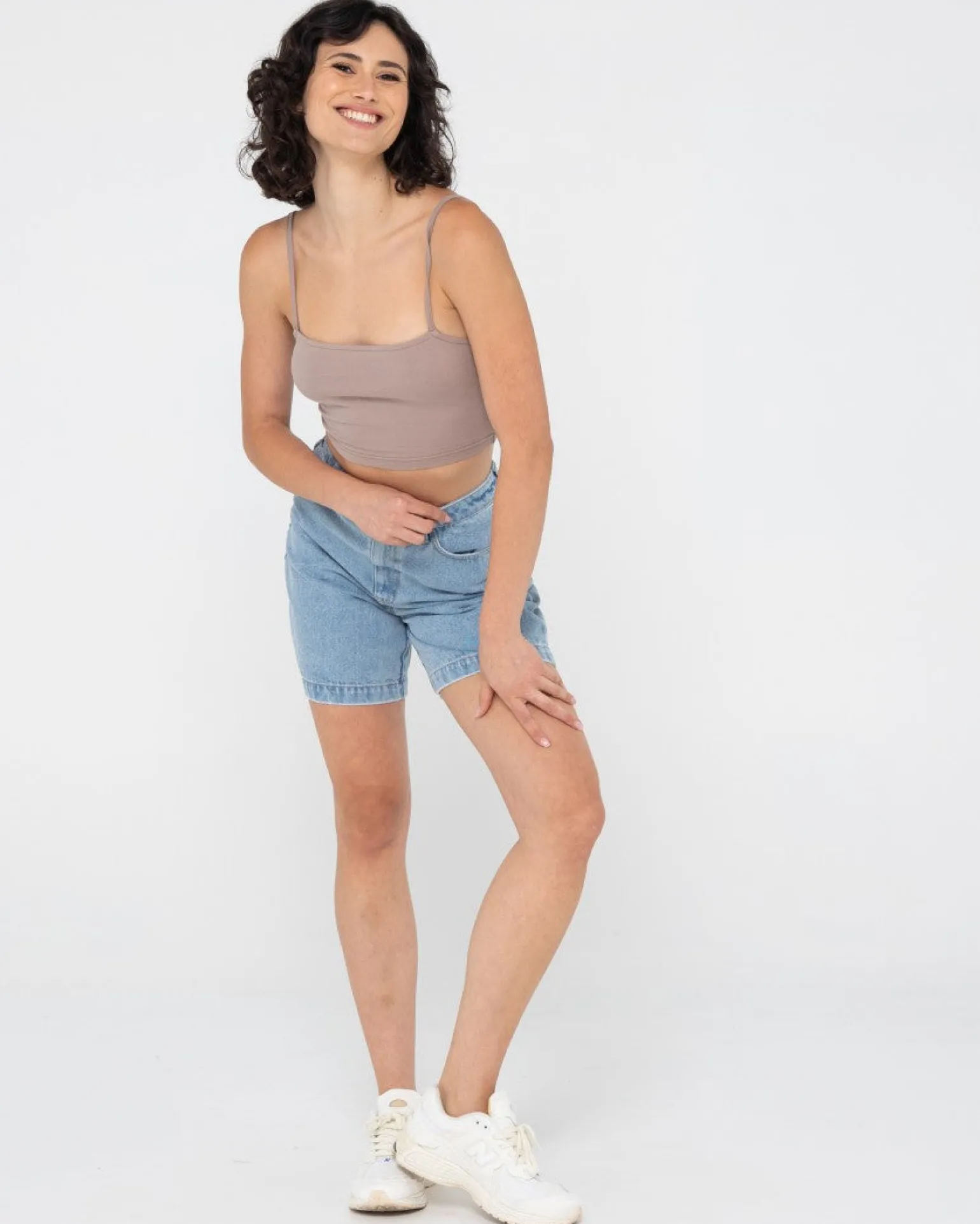 Camisola Ajustada De Blanks>Rusty Cheap