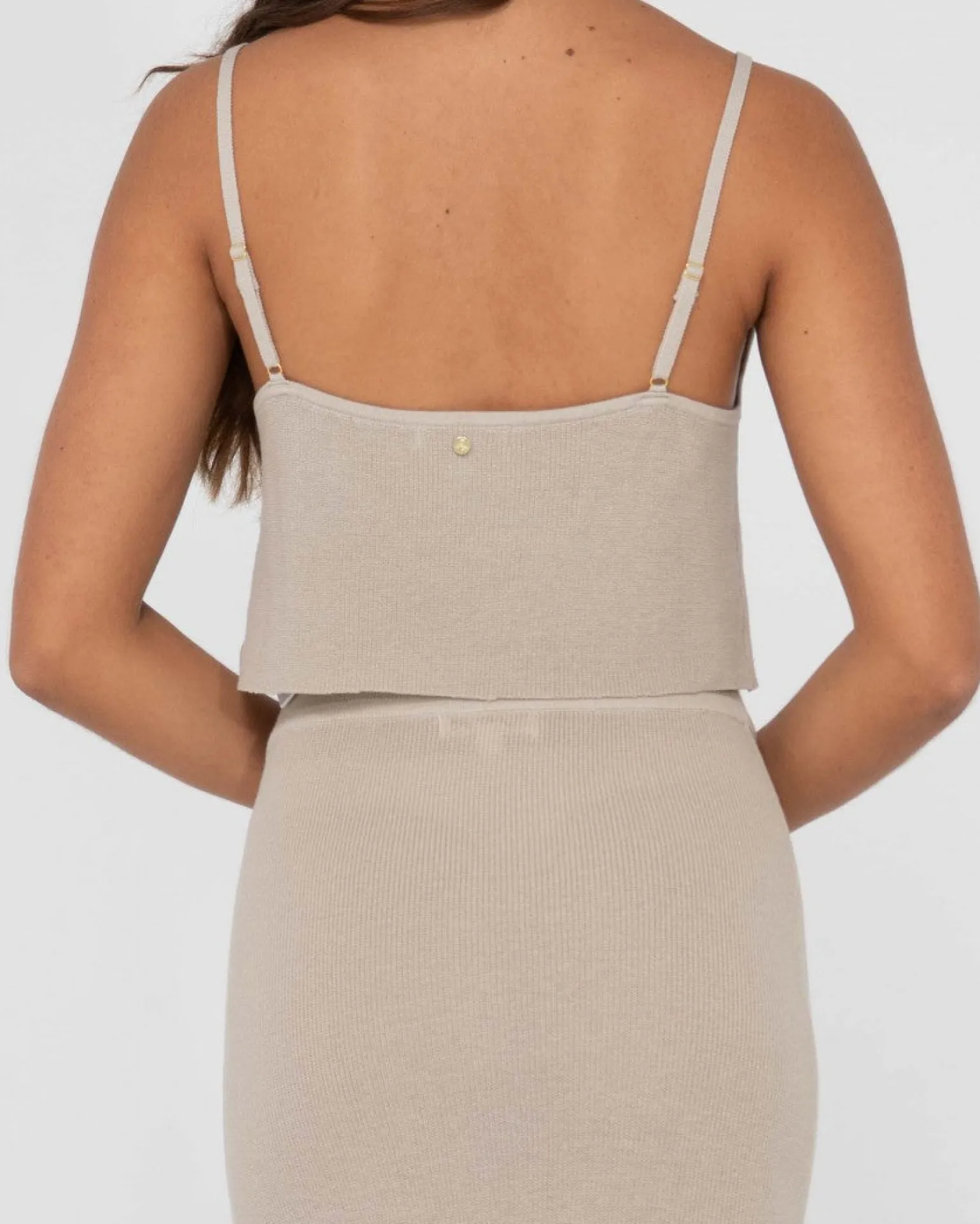 Camisola Corta De Punto Relajado Ophelia>Rusty Discount